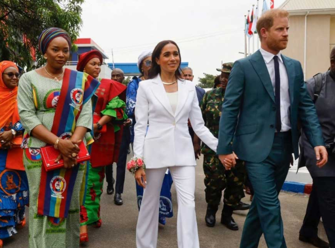 AFRICA | Harry talks up mental health in Nigeria