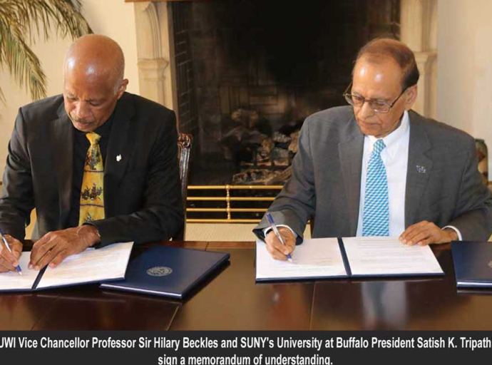 CARICOM | University of the West Indies and the State University of New York Signs MOU