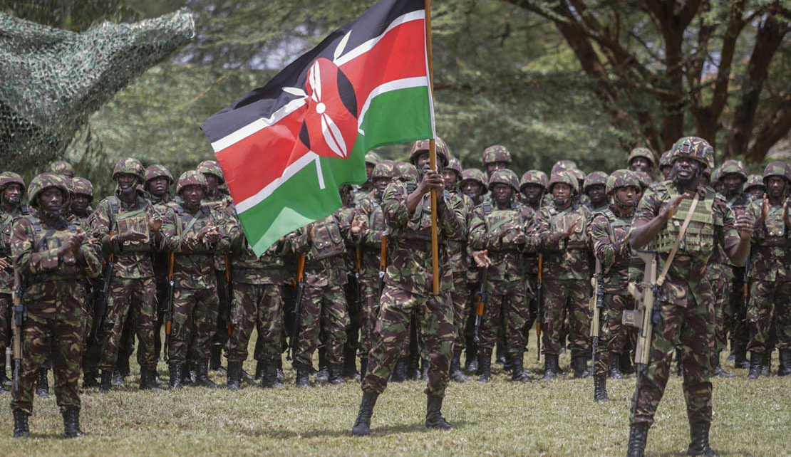 HAITI | Kenyan advance party arrive in Haiti to Recon for troop deployment on May 26