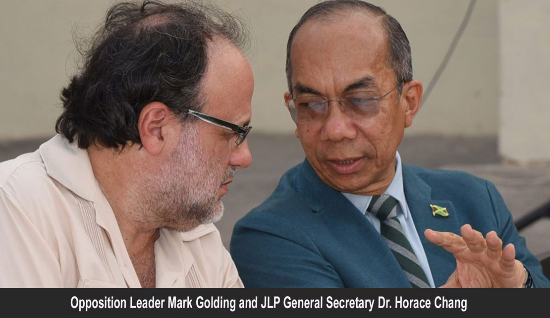 JAMAICA |  Mark Golding replies to Chang - Points to unjust, unconstitutional interdiction of Police Federation Chairman