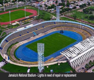 JAMAICA | PNP Again Calls for Sports Minister to Address the poor Lighting at National Stadium