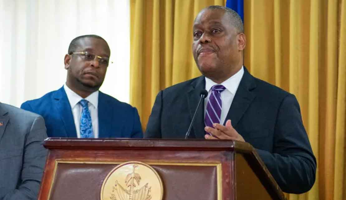 HAITI'S  Transitional Prime Minister Garry Conille forms new government