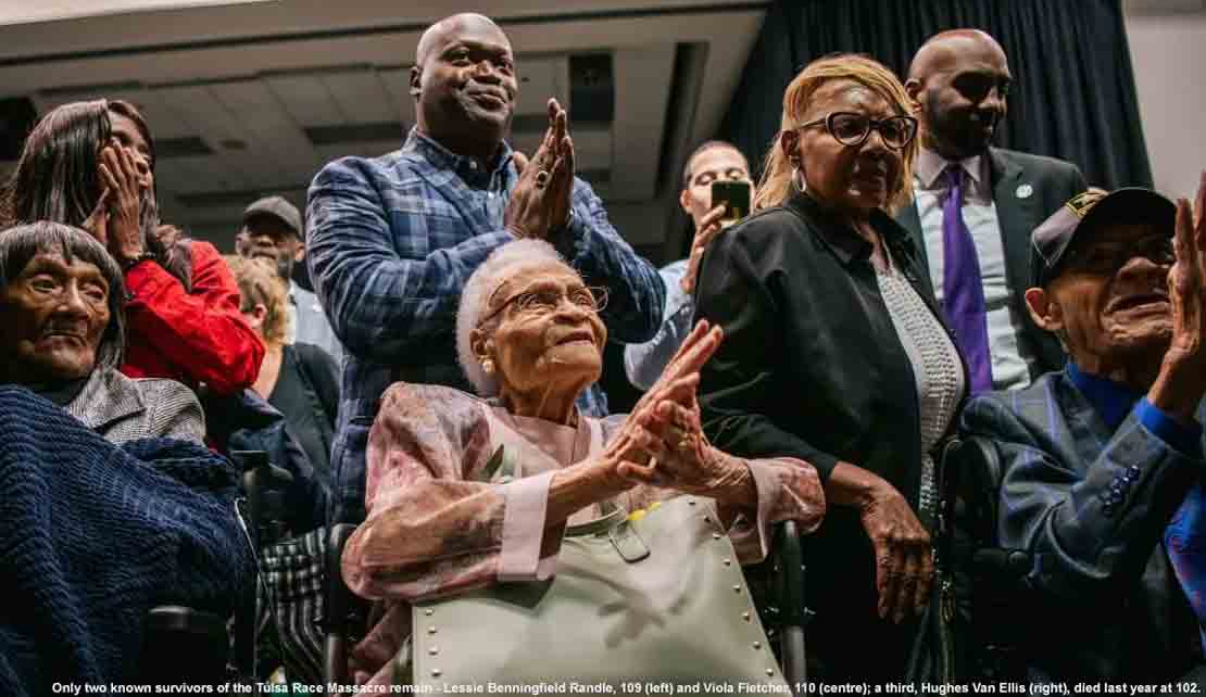 Oklahoma Supreme Court Rejects 1921 Tulsa Greenwood Black Massacre survivors lawsuit