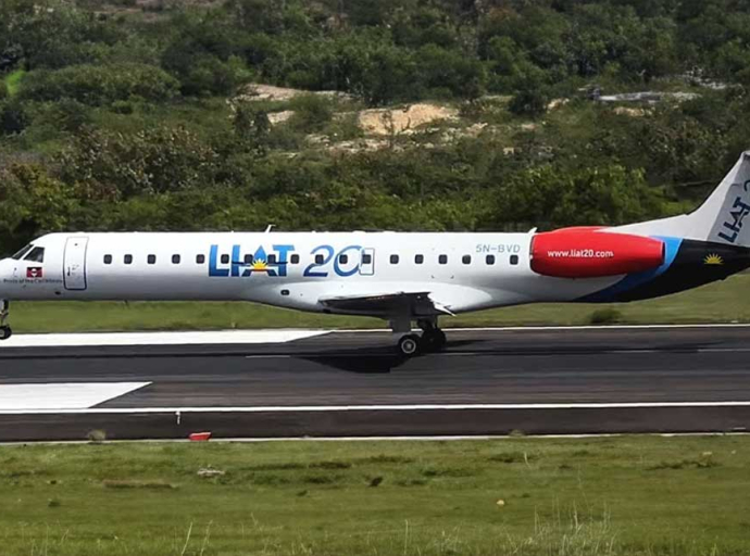 ANTIGUA | Liat 2020 takes off with inaugural flight to St. Lucia