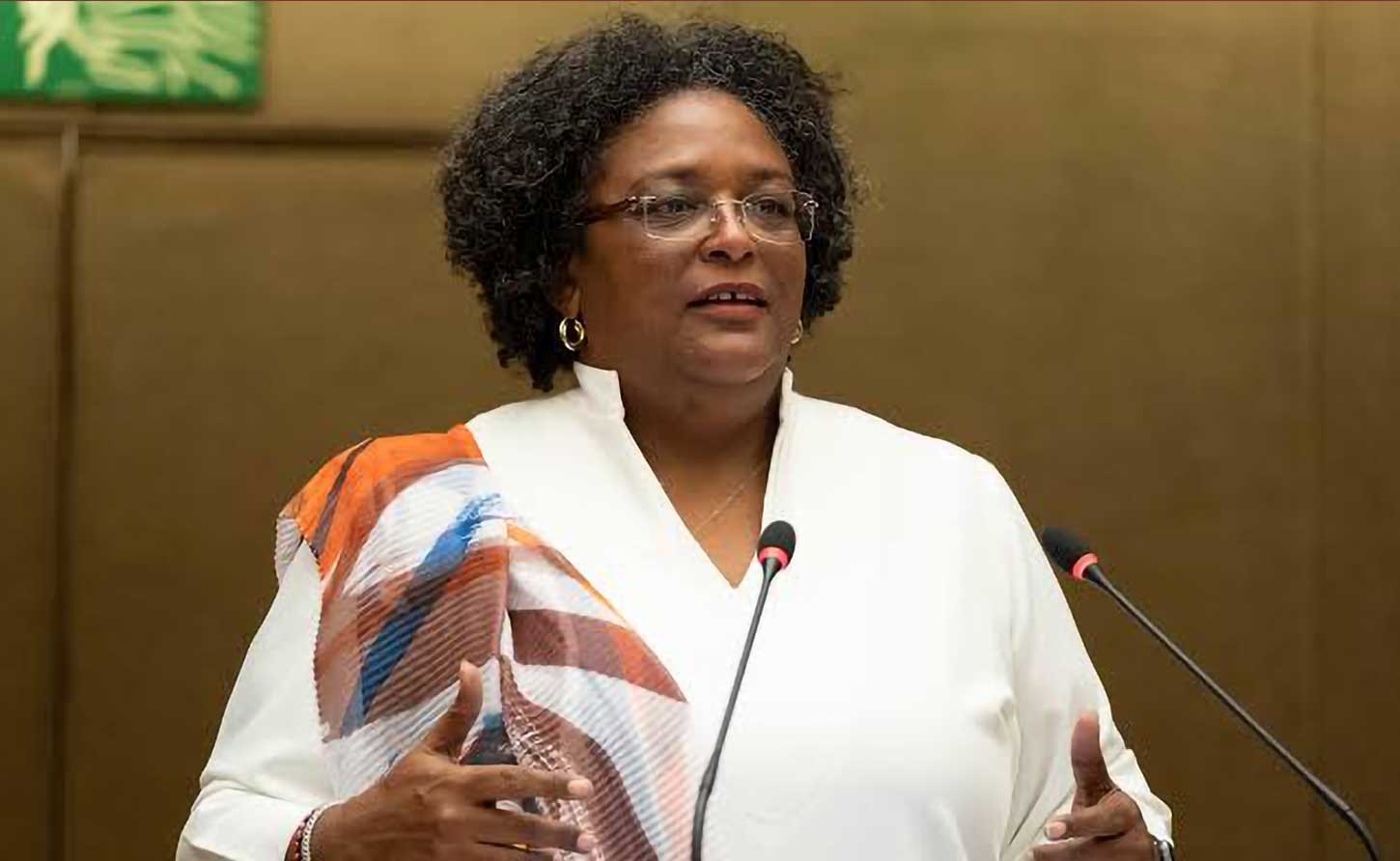 Prime Minister Mia Mottley of Barbados