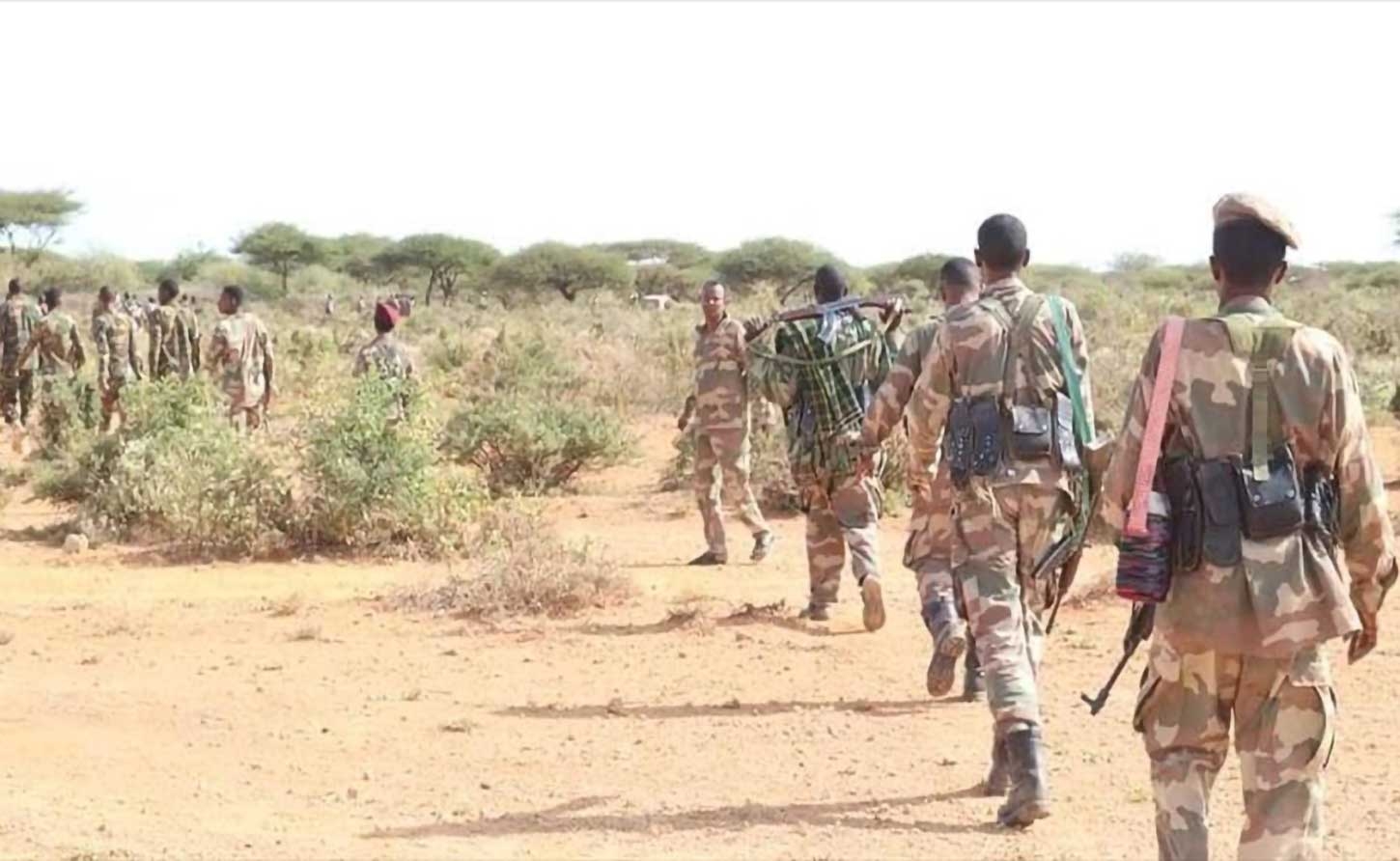 Somalia Army chases Al- Shabaab insurgents......