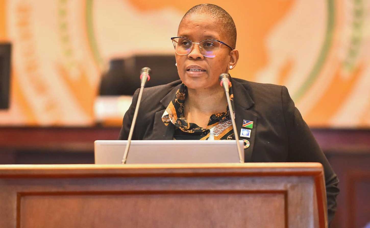  Namibian Minister of Justice, Hon. Yvonne Dausab 