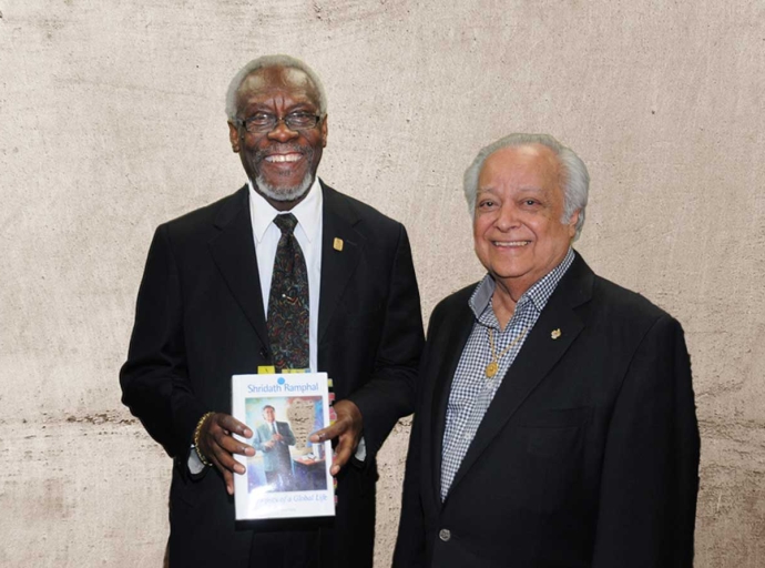 JAMAICA | PJ Patterson honours Sir Shridath Ramphal as a Genial Giant of the Caribbean