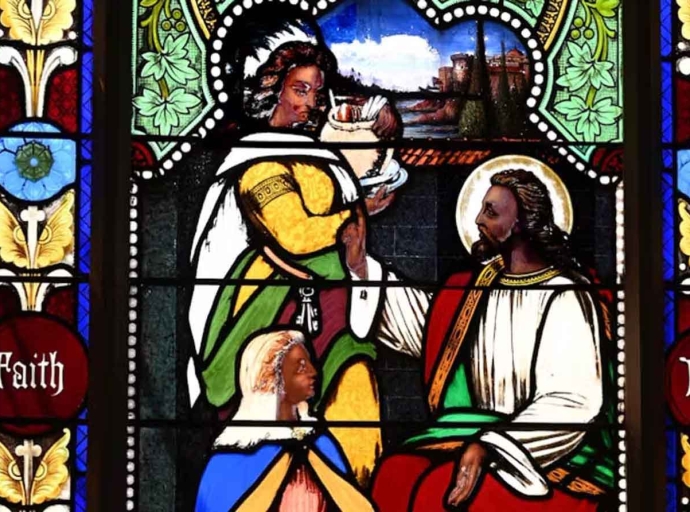 CULTURE | An 1877 stained-glass window which depicted Jesus as Black Man for the first time 