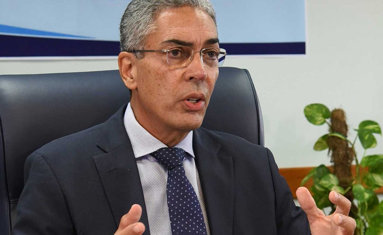 Governor of the Bank of Jamaica Richard Byles