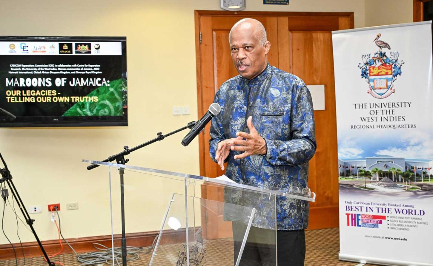 Professor Sir Hilary Beckles, aka Papa Osikol the  Paramount Chief Osikol of the Global Africa