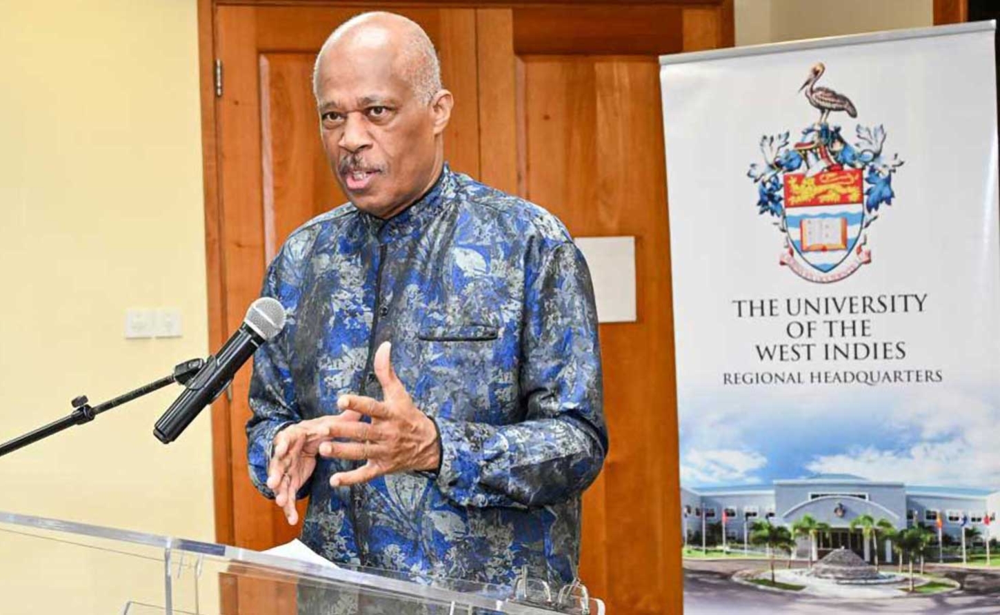  Professor Sir Hilary Beckles,  The UWI Vice-Chancellor and Chair, CARICOM Reparations Commission