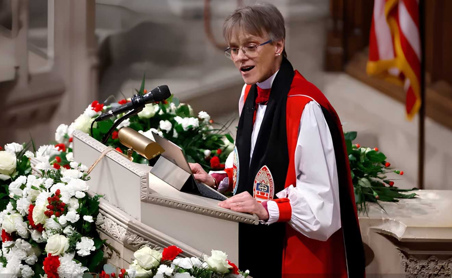 The Right Rev. Mariann Edgar Budde, bishop of the Diocese of Washington