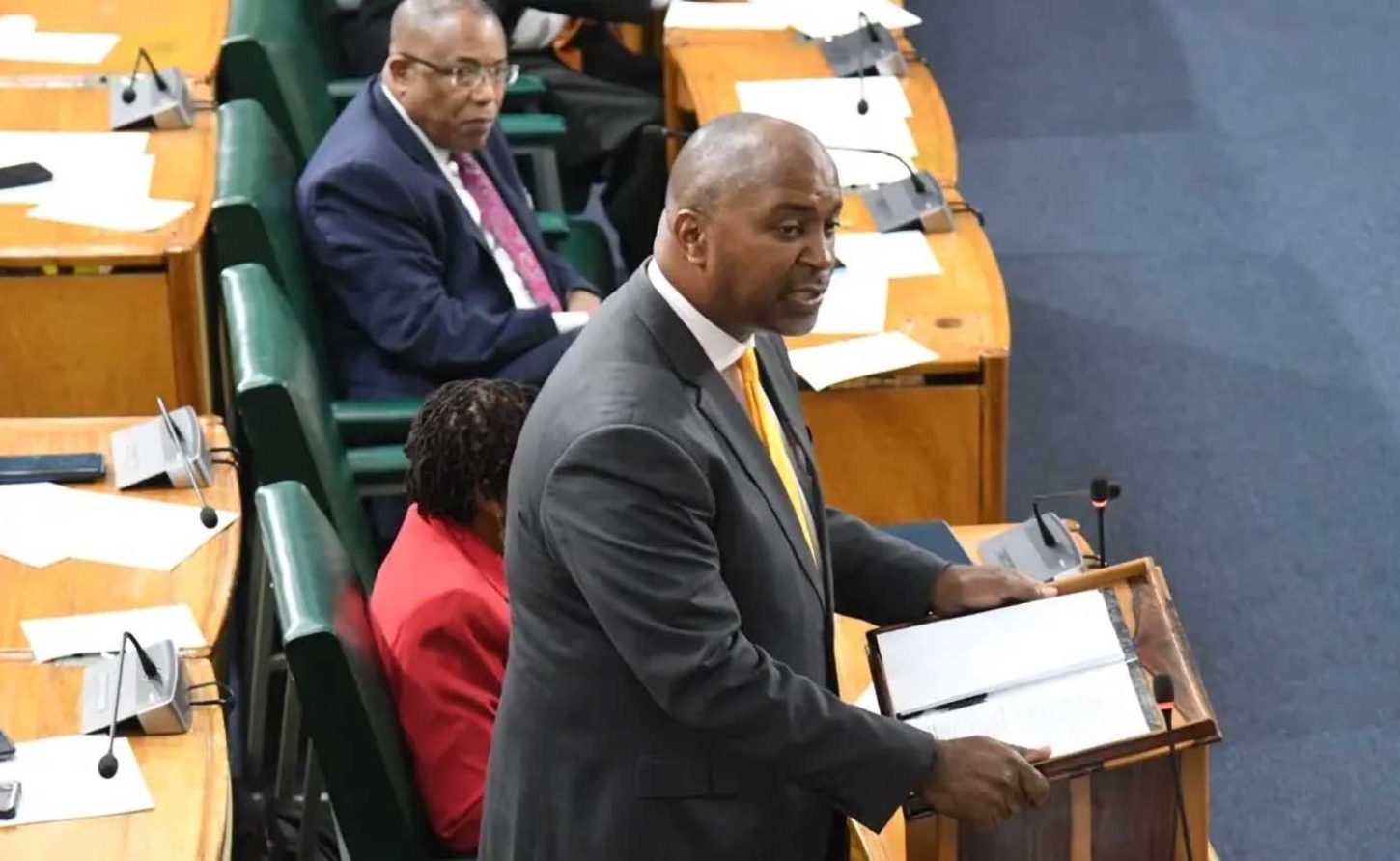 Opposition Spokesman on Finance, Julian Robinson makes his contribution  to the Budget Debate on Thursday March 13, 2025.