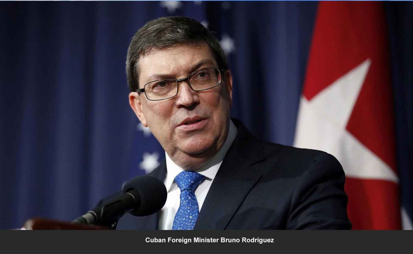 Cuban Foreign Minister, Bruno Rodríguez Parrilla
