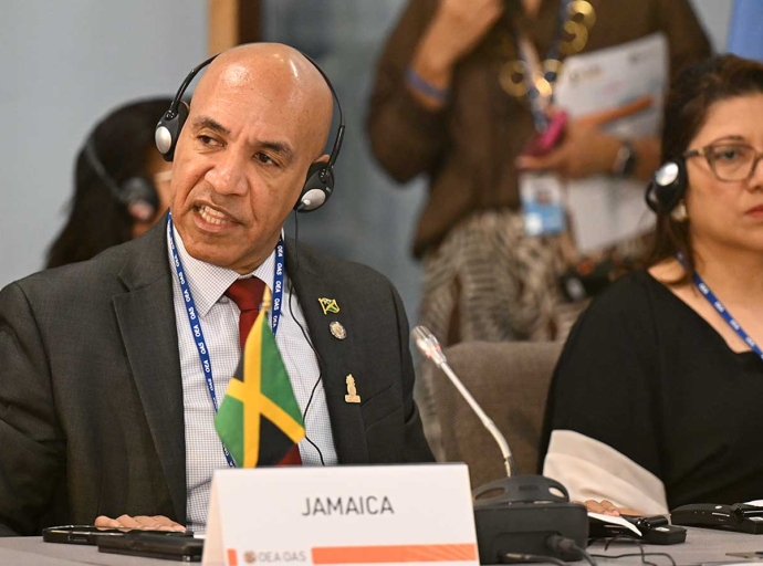 JAMAICA  Reports Economic Progress at OAS General Assembly in Antigua