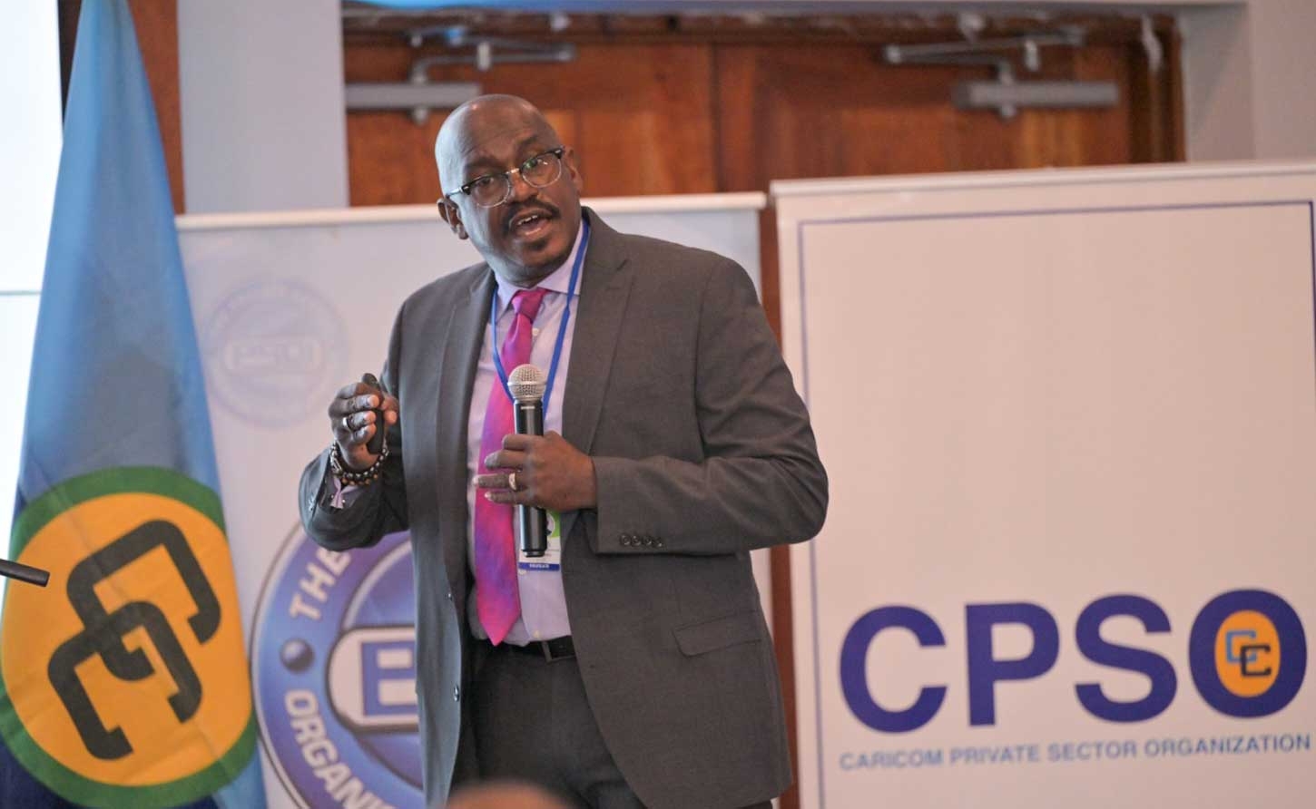 Chief Executive Officer and Technical Director of the Caribbean Community (CARICOM) Private Sector Organization (CPSO), Dr. Patrick Antoine.