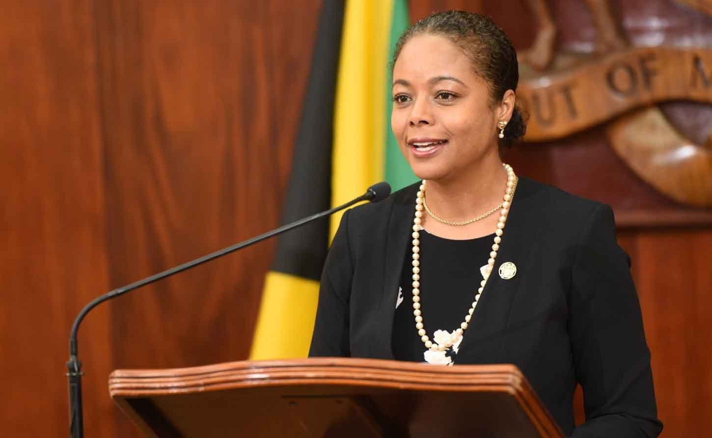 Minister of Legal and Constitutional Affairs, Marlene Malahoo Forte