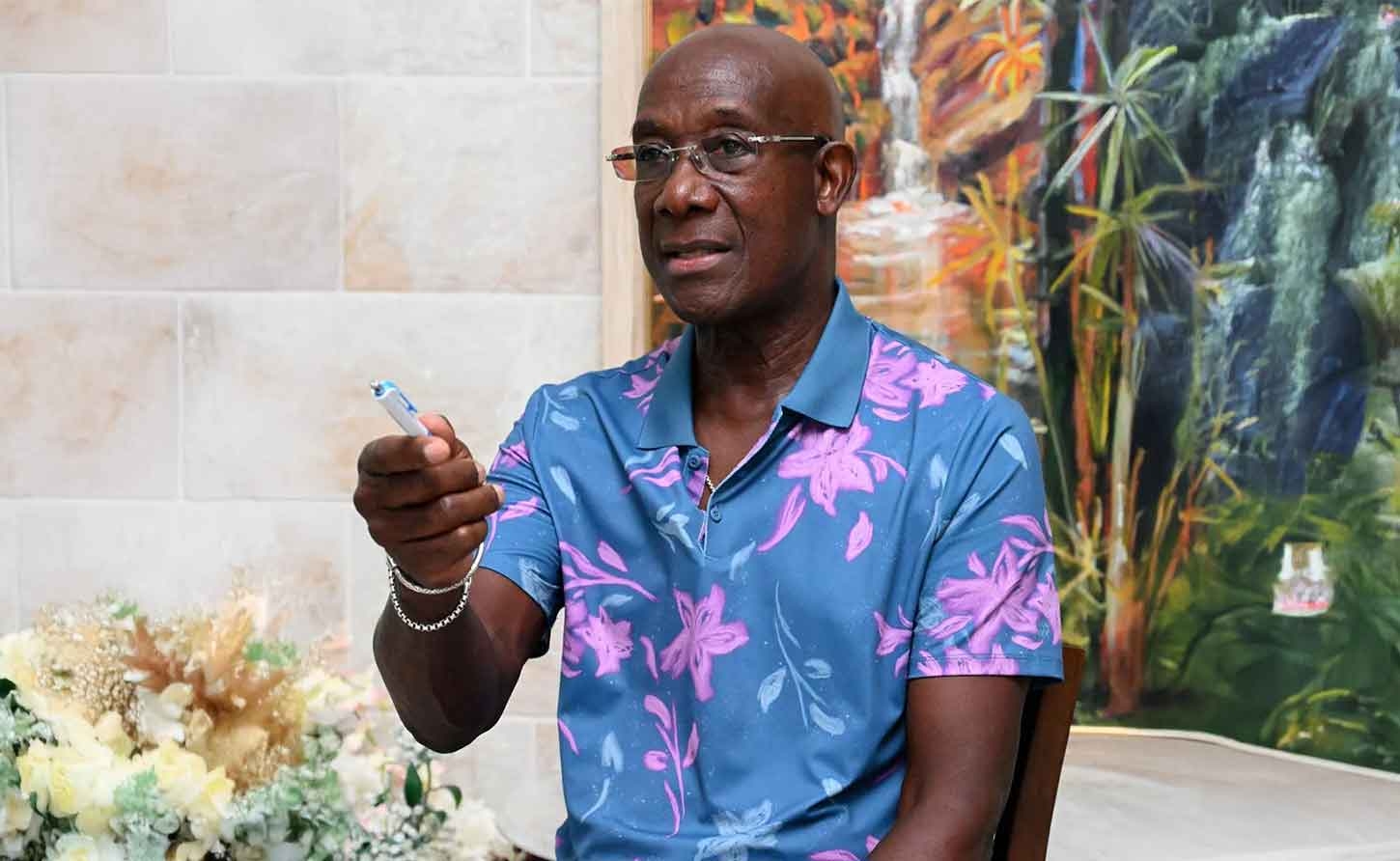 Former Trinidad and Tobago Prime Minister Dr. Keith Rowley.