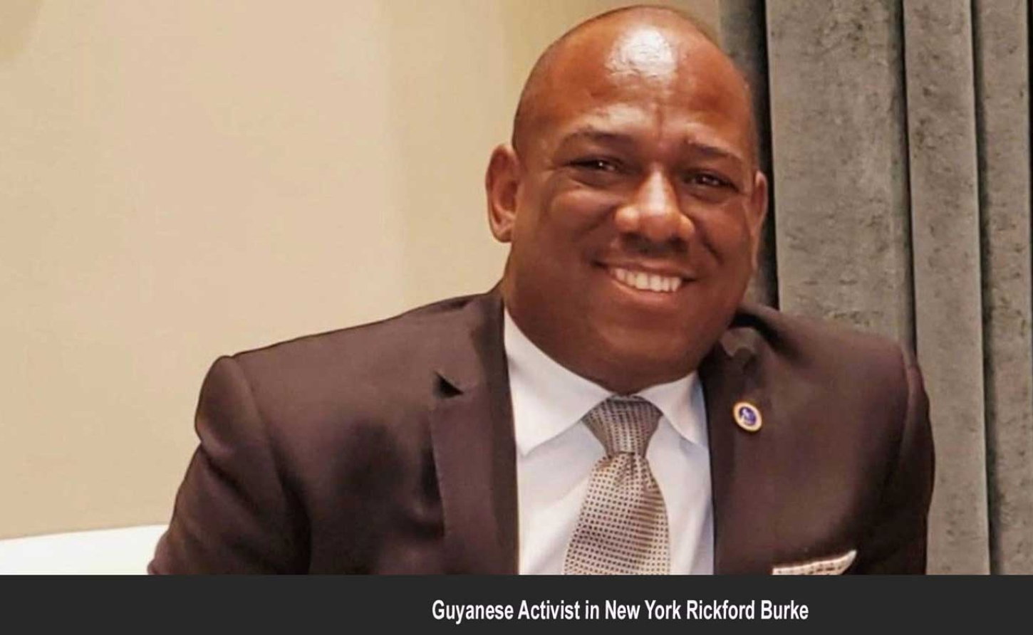 President of the Caribbean Guyana Institute for Democracy Rickford Burke