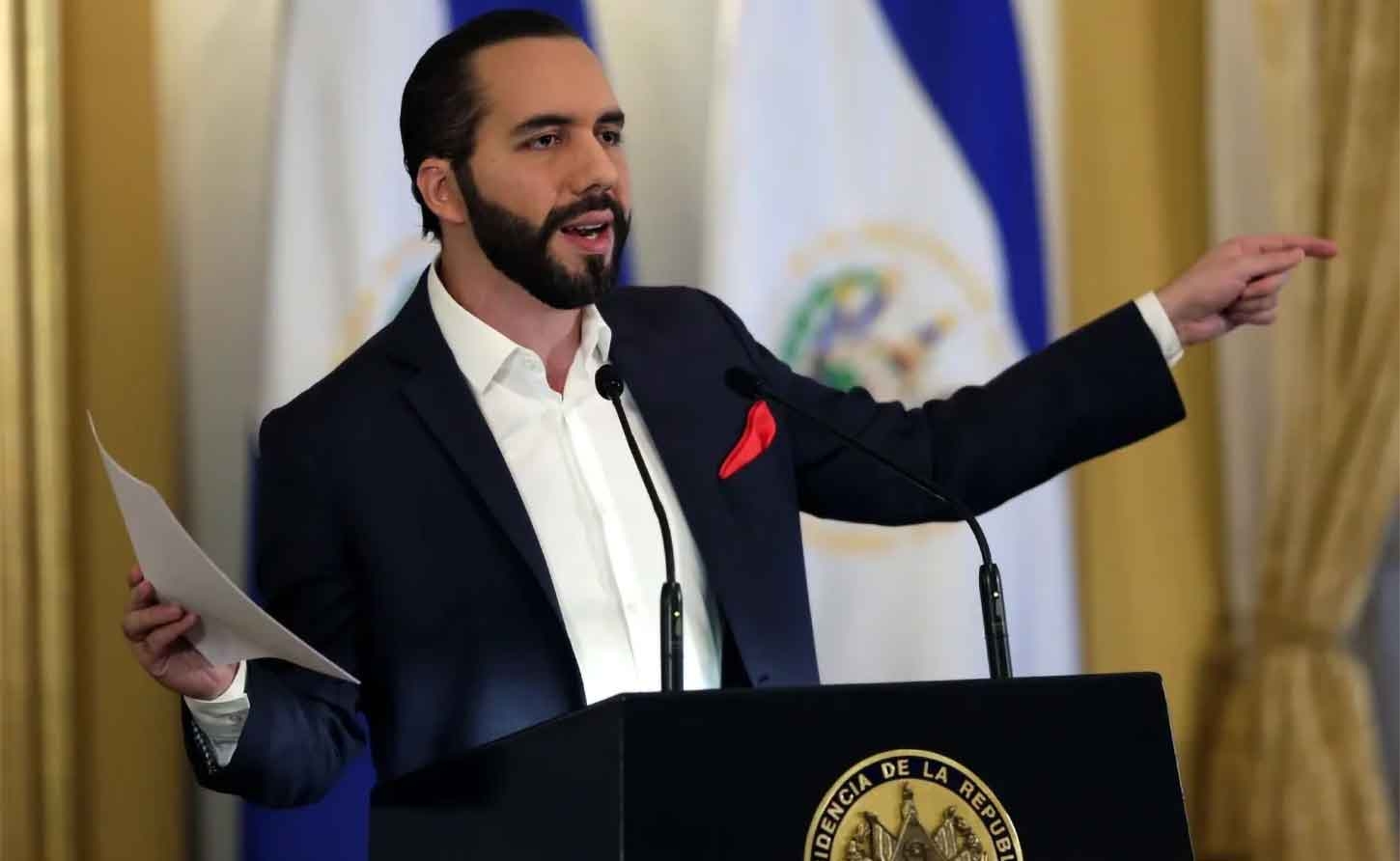 El Salvador's President for life, Nayib Bukele 