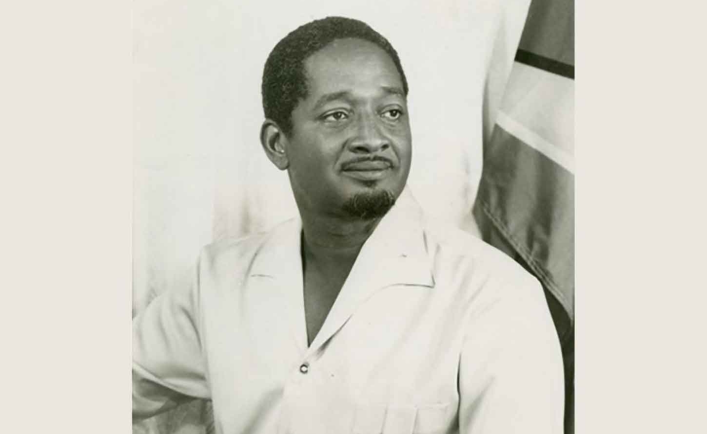 The first president of the Republic of Guyana Linden Forbes Sampson Burnham