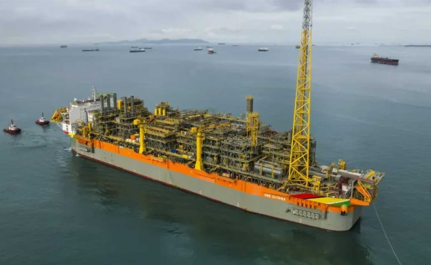 The ONE GUYANA oil platform (ExxonMobil photo)