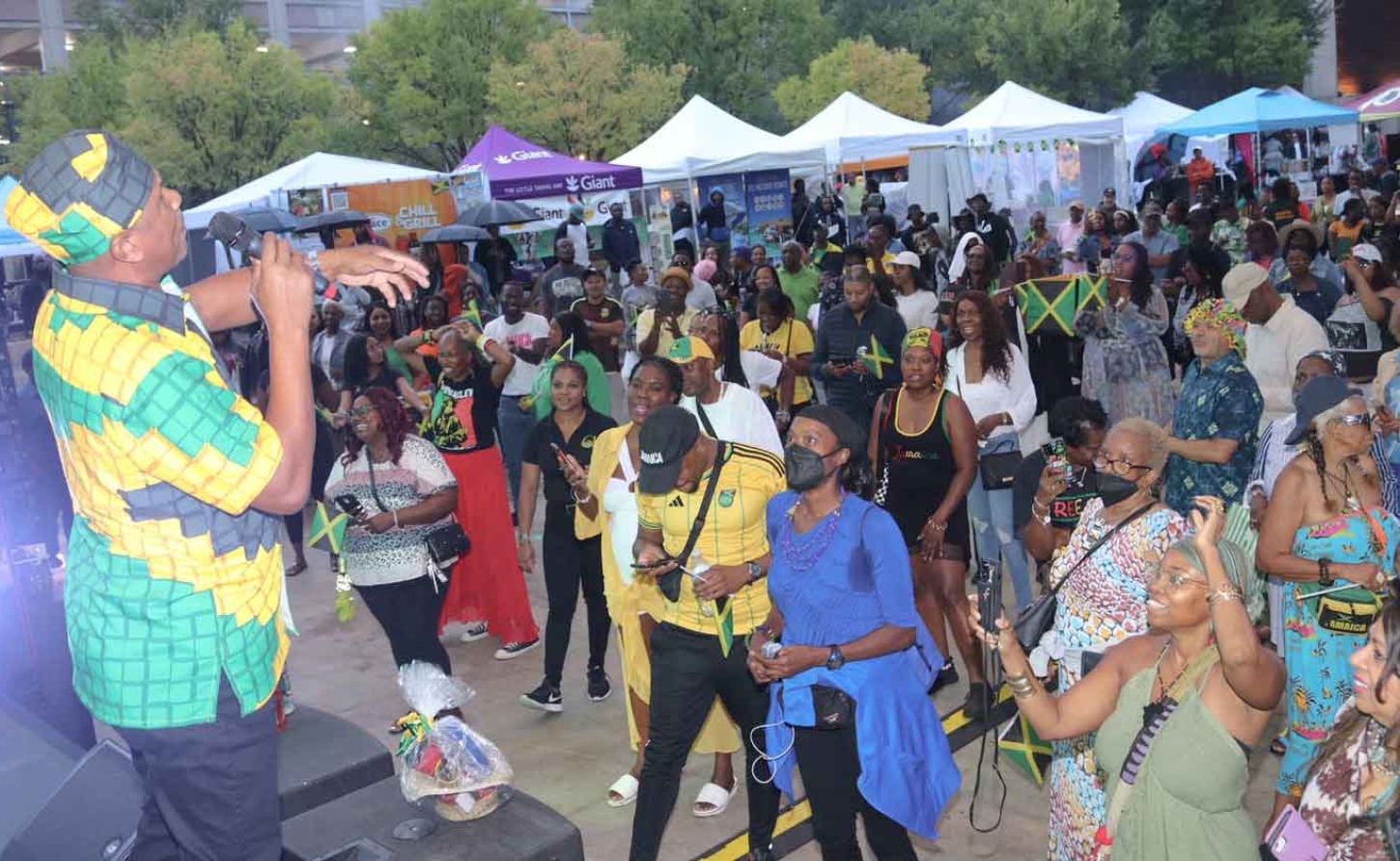 Roy Rayon at last year's Jamaica Fest Celebrations in Washington DC