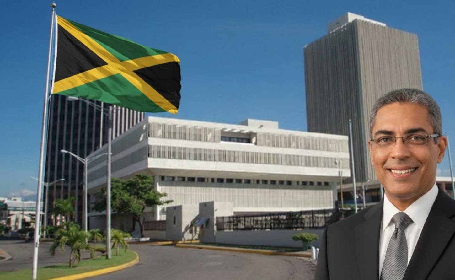 Governor of the Bank of Jamaica Richard Byles