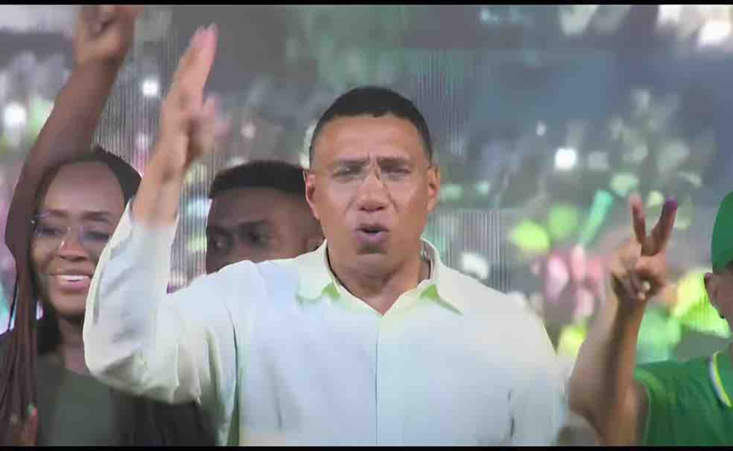 Leader of the Jamaica Labour Party Andrew Holness.