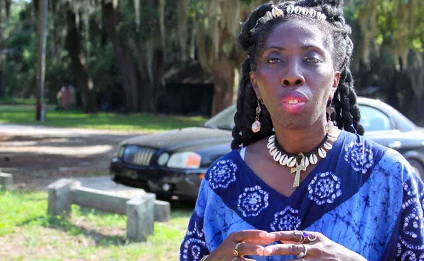 Queen Quet Marquetta Goodwine is the queen mother, chieftess and spokesperson of the the Gullah Geechee Nation in the southeast United States [Allison Griner] From Aljazeera