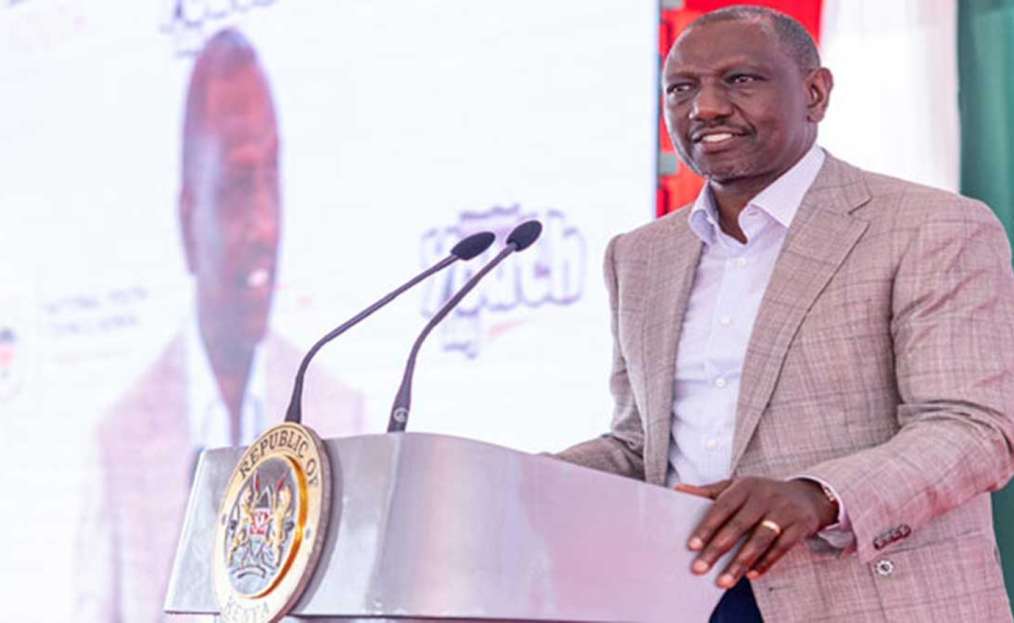 Kenyan President William Rhuto launches National Youth Opportunities Towards Advancement (NYOTA) programme