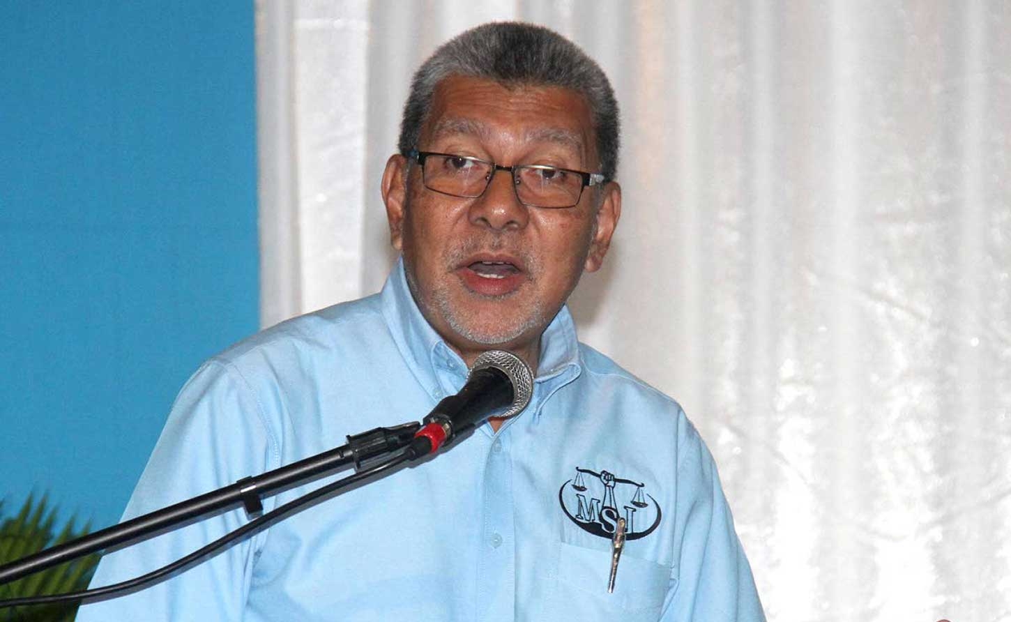 David Abdulah, an executive member, Assembly of Caribbean People