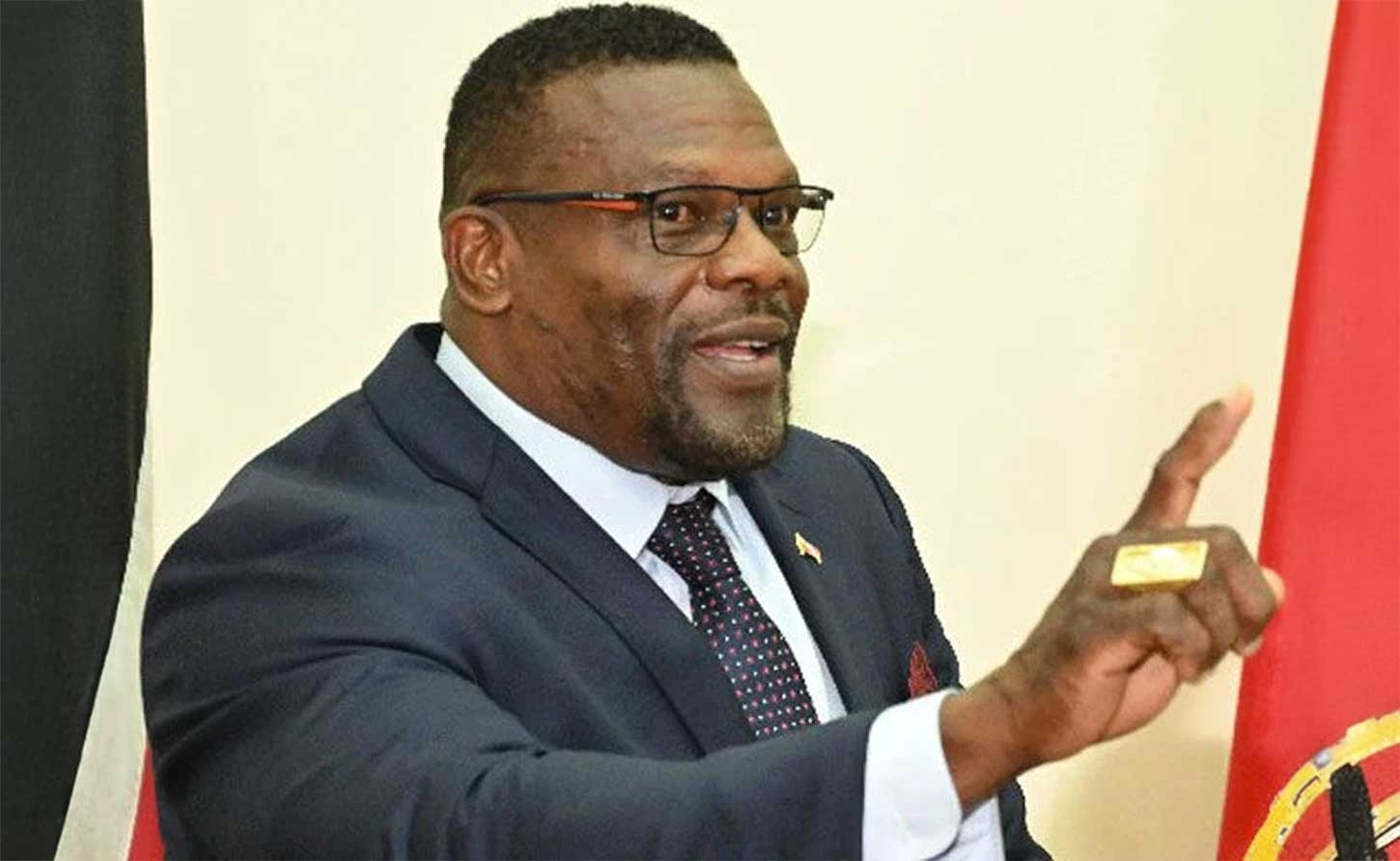 Minister of Homeland Security Roger Alexander