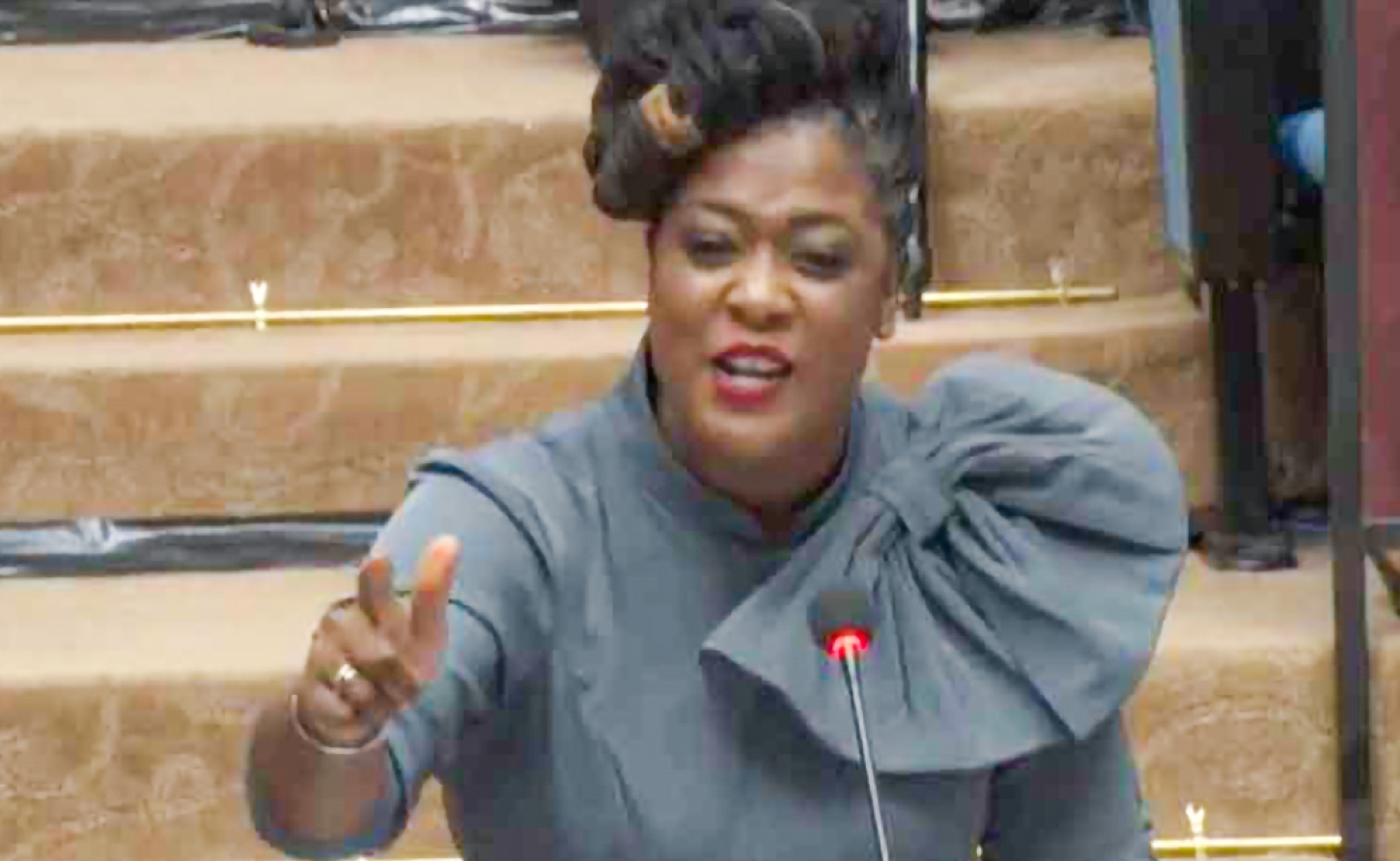 Forward Guyana Movement leader Amanza Walton-Desir