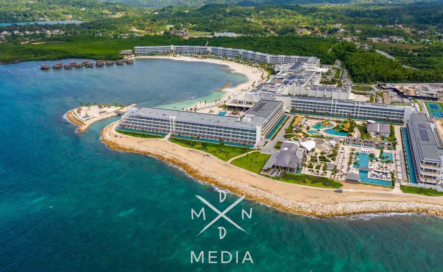 Drone photos of Princess Grand Jamaica &amp; Princess Senses the Mangrove | Green Island, Jamaica