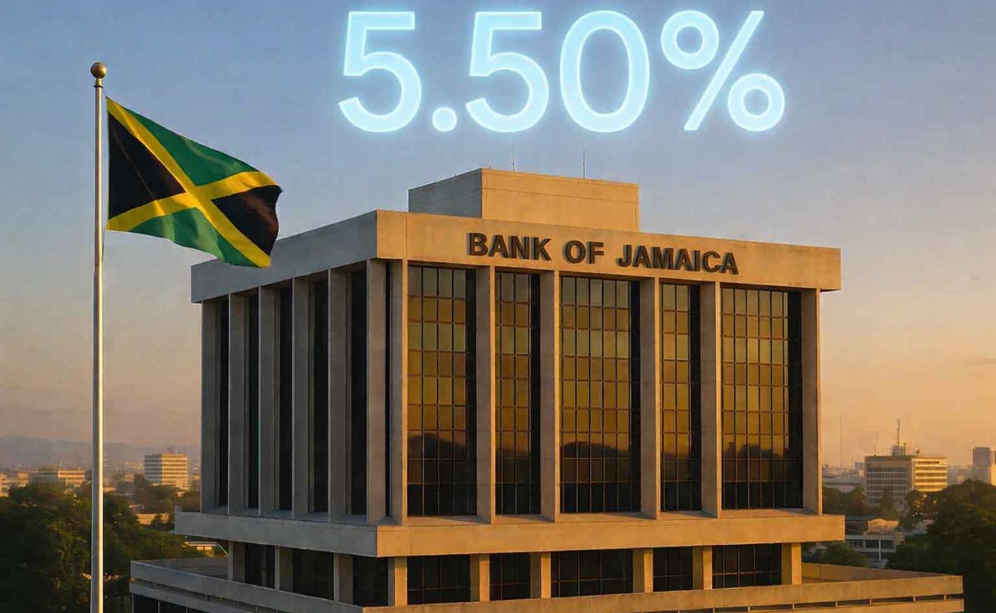 Bank of Jamaica’s Monetary Policy Committee (MPC) cut its benchmark interest rate by 25 basis points to 5.50% per cent