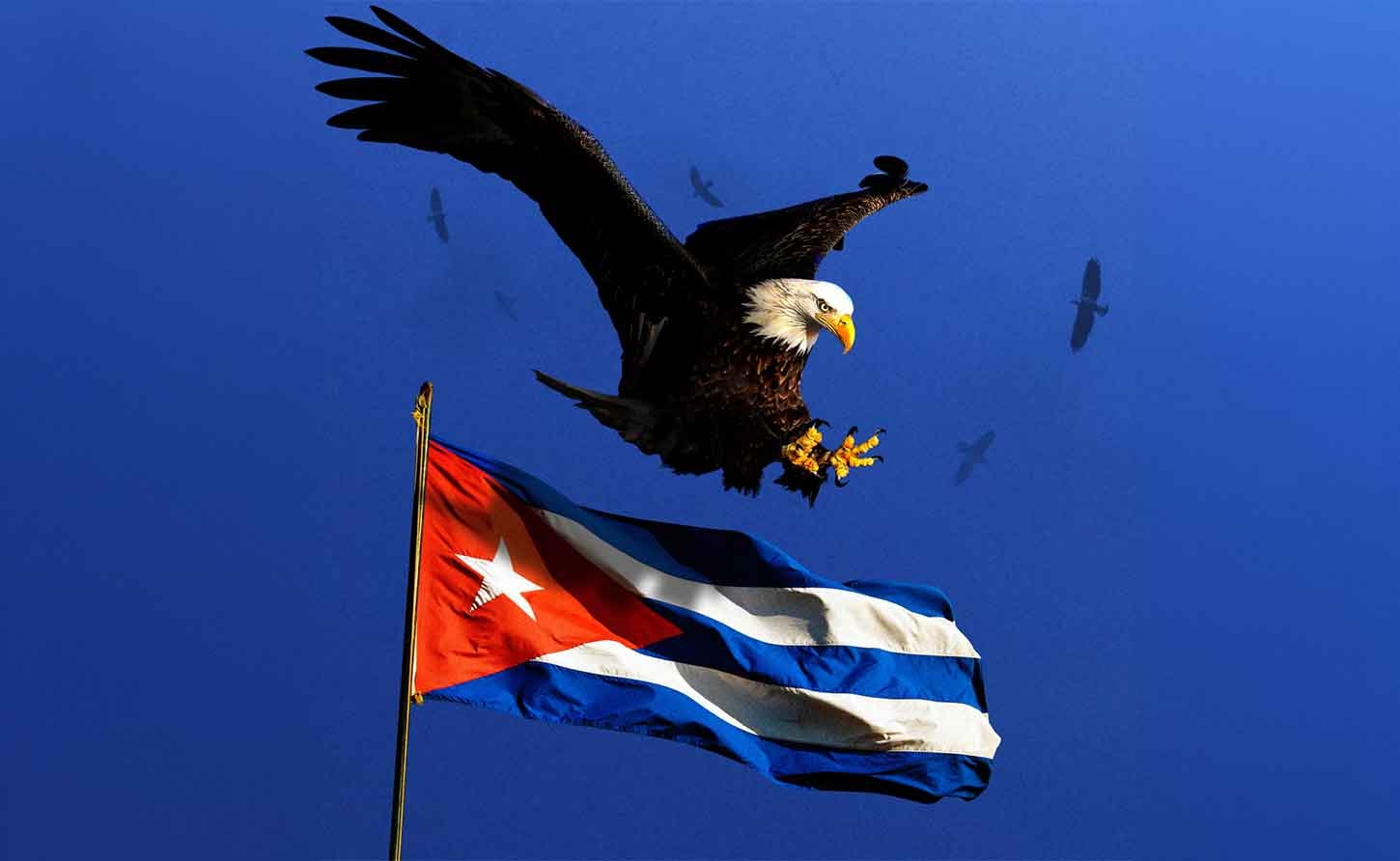 America, I'm embarrassed for you. Democracy, human rights, and freedom of speech were your calling card, now you've betrayed your ideals. All Cuba did was train our medical people for far less than we could, send scores of doctors, nurses, ophthalmologists, and surgeons to bolster our health care system;.