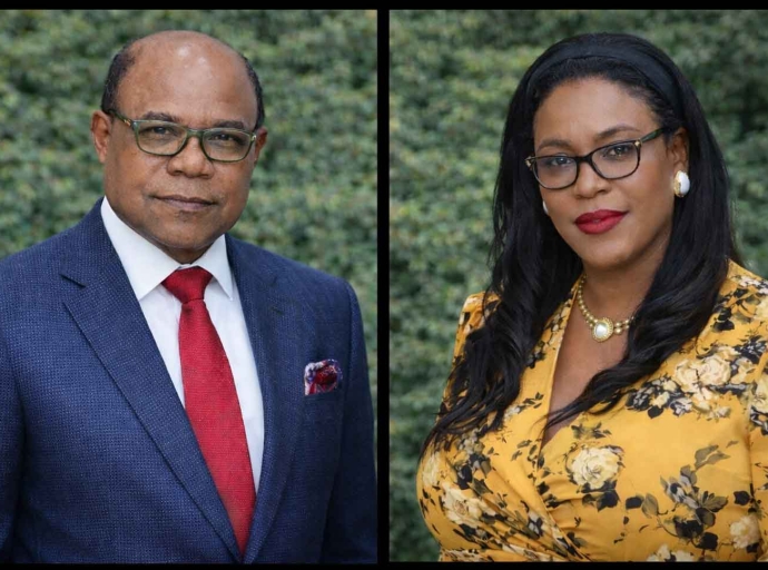 Tourism Minister Edmund Bartlett and Opposition Spokesperson on Tourism and Linkages, Andrea Purkiss