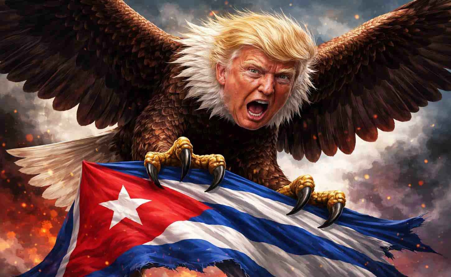 Cuba :“I think I can do anything I want with it. They’re a very weakened nation right now.” — Donald Trump, Oval Office, March 16, 2026