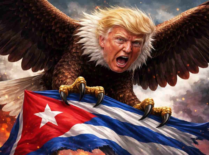 Cuba :“I think I can do anything I want with it. They’re a very weakened nation right now.” — Donald Trump, Oval Office, March 16, 2026