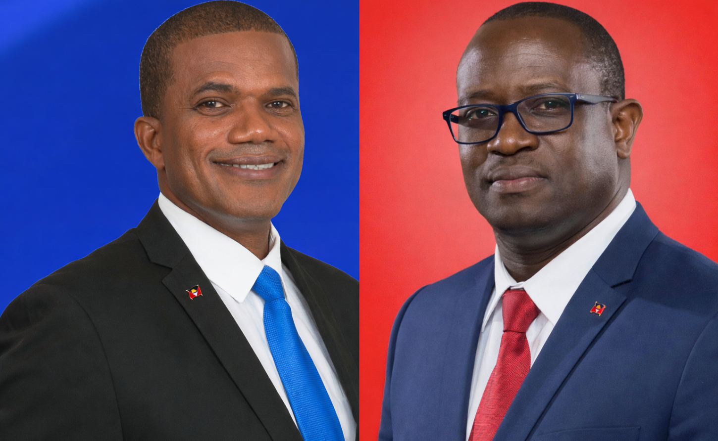 From Left, Petitioner George Whener and respondent, Randy Baltimore of the ABLP.