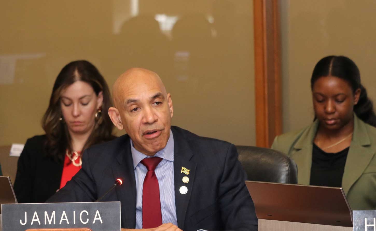 Jamaica's Ambassador to the Organisation of American States Major General (Ret’d) Ambassador Antony Anderson.