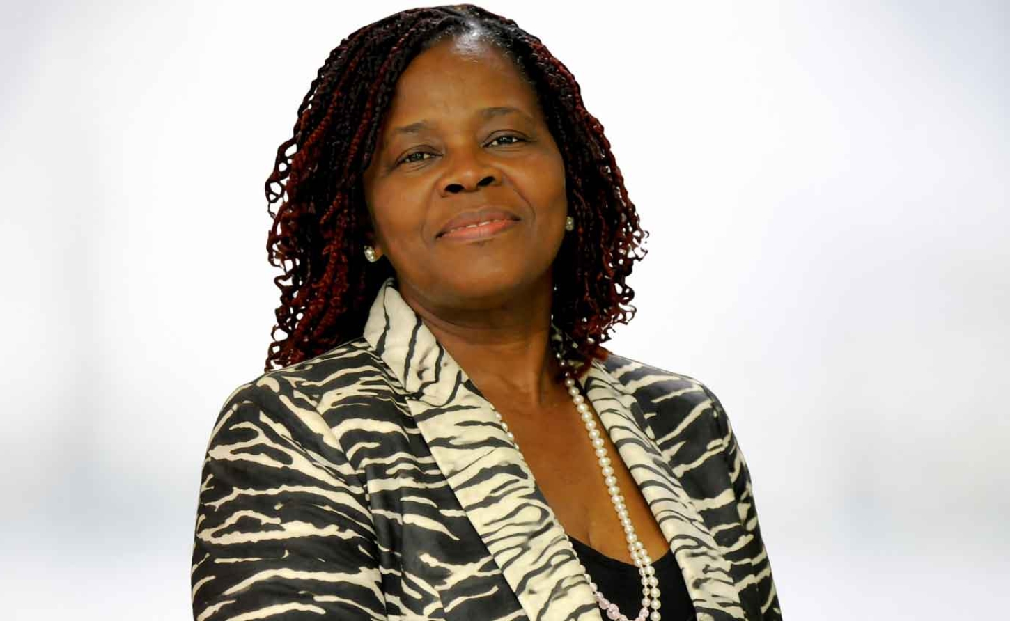 President of the Lay Magistrate's Association of Jamaica Paulette Kirkland at the 41st anniversary churtch service in Lucea, Hanover.