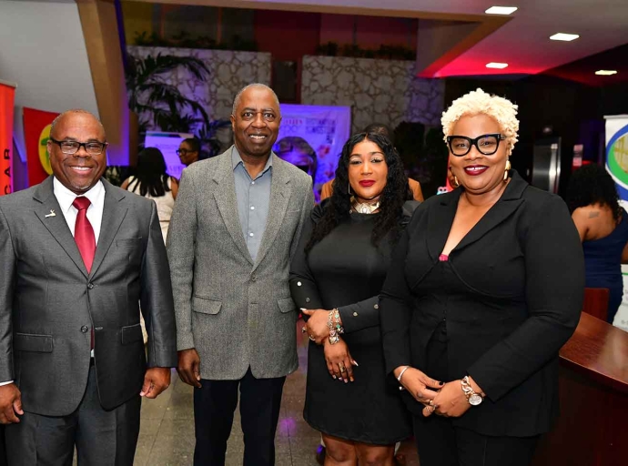 In photo above: l - r: Ricardo Durrant, Manager, JAMPRO, Leo Williams, Executive Director, Williams and Associates, Ambassador Dr. Onika Campbell Rowe, Suzette Brown, founder and coordinator, Jamaica International Beauty Expo