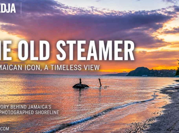 JAMAICA | OLD STEAMER - THE BEACH THAT A SHIPWRECK MADE