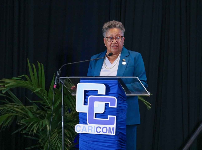 CARICOM Secretary-General Dr Carla Barnett reappointymernt referred to the Caribbean Court of Justice, CCJ. 