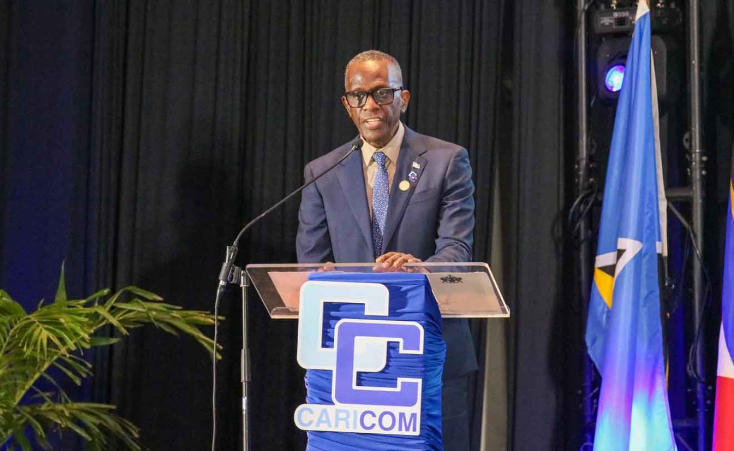 HON PHILIP J PIERRE PRIME MINISTER OF SAINT LUCIA &amp; CHAIRMAN OF THE CARIBBEAN COMMUNITY (CARICOM)