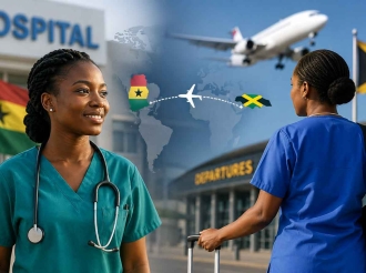 JAMAICA |  Why a Ghanaian Nurse  Come to Jamaica and a Jamaican Nurse Takes a Flight