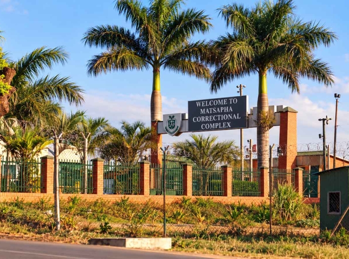 The Matsapha Correctional Complex in Matsapha near Mbabane, Eswatini.